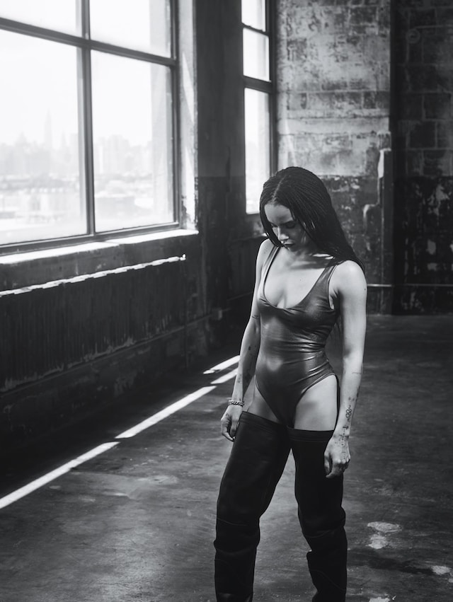 Zoe Kravitz AnOther Magazine shoot Collier Schorr style